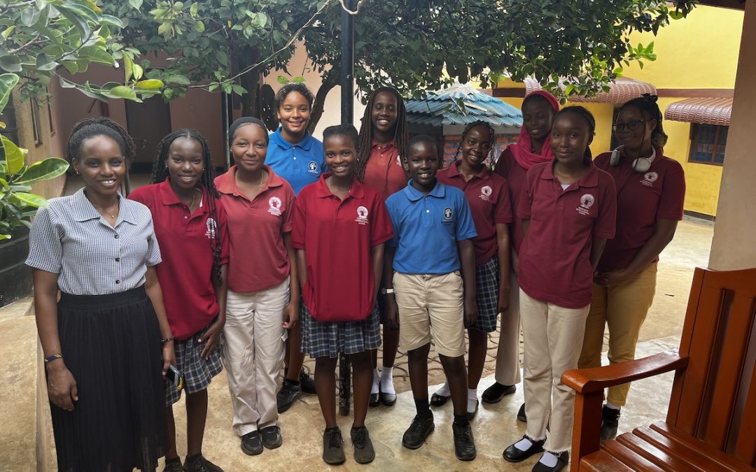 MIS Service Learning Club visits Amani Center