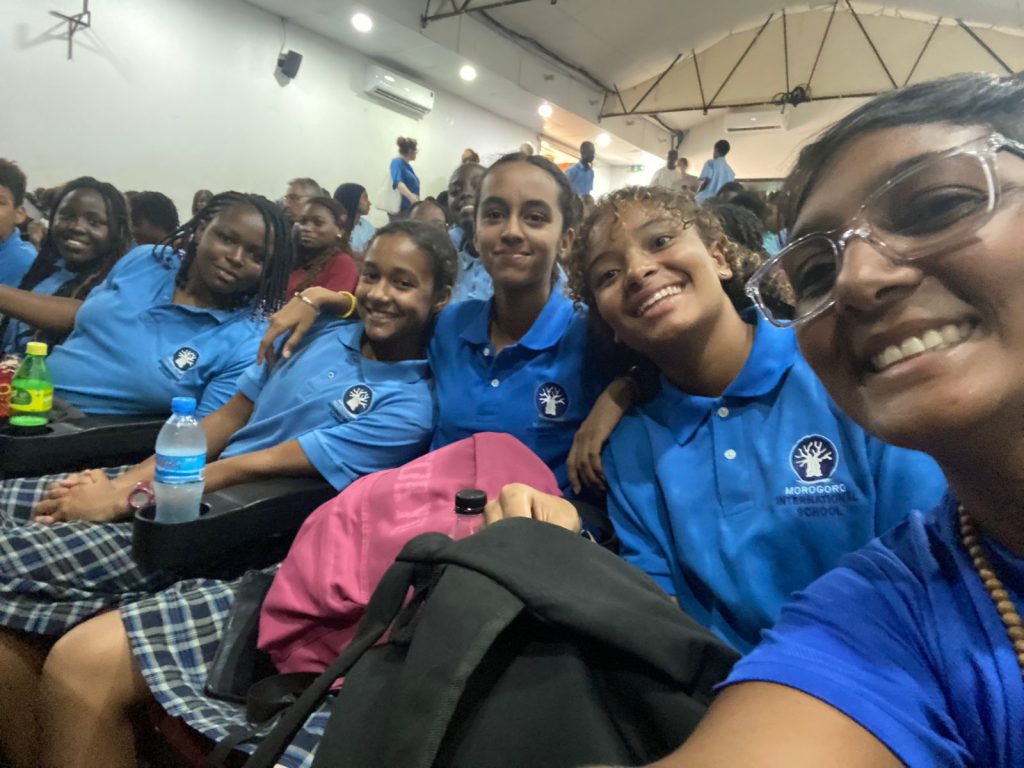 MIS Students at the Little Theater, Dar es Salaam