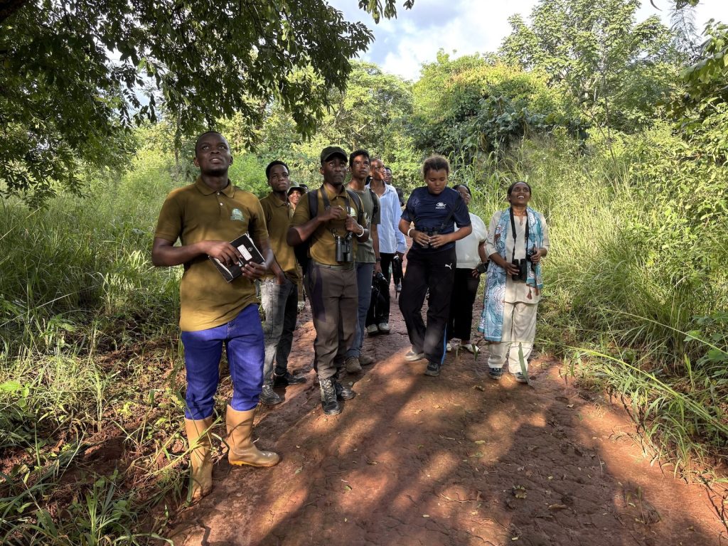 Group Photo birding at SUA Botanical Garden